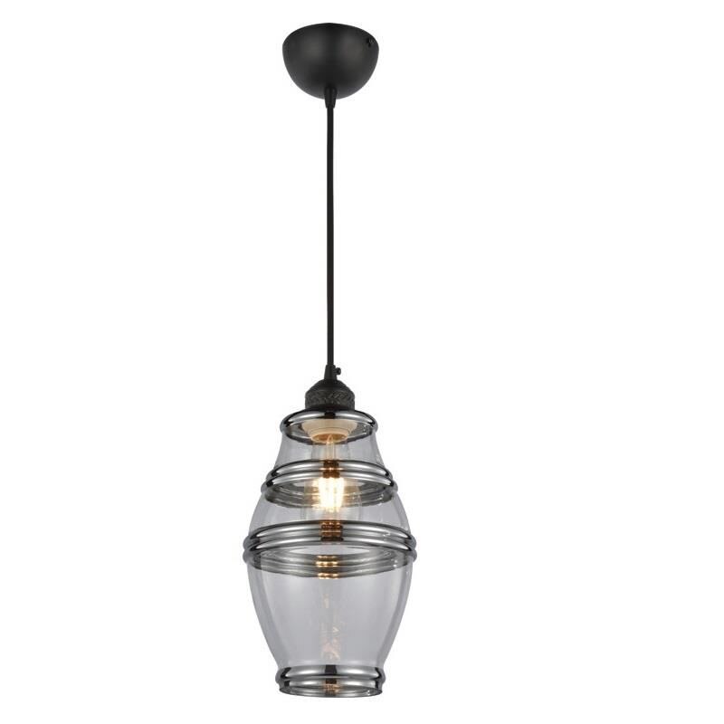 Pendul Element-2 Titanium, maxim 60 W, sticla, IP20, E27