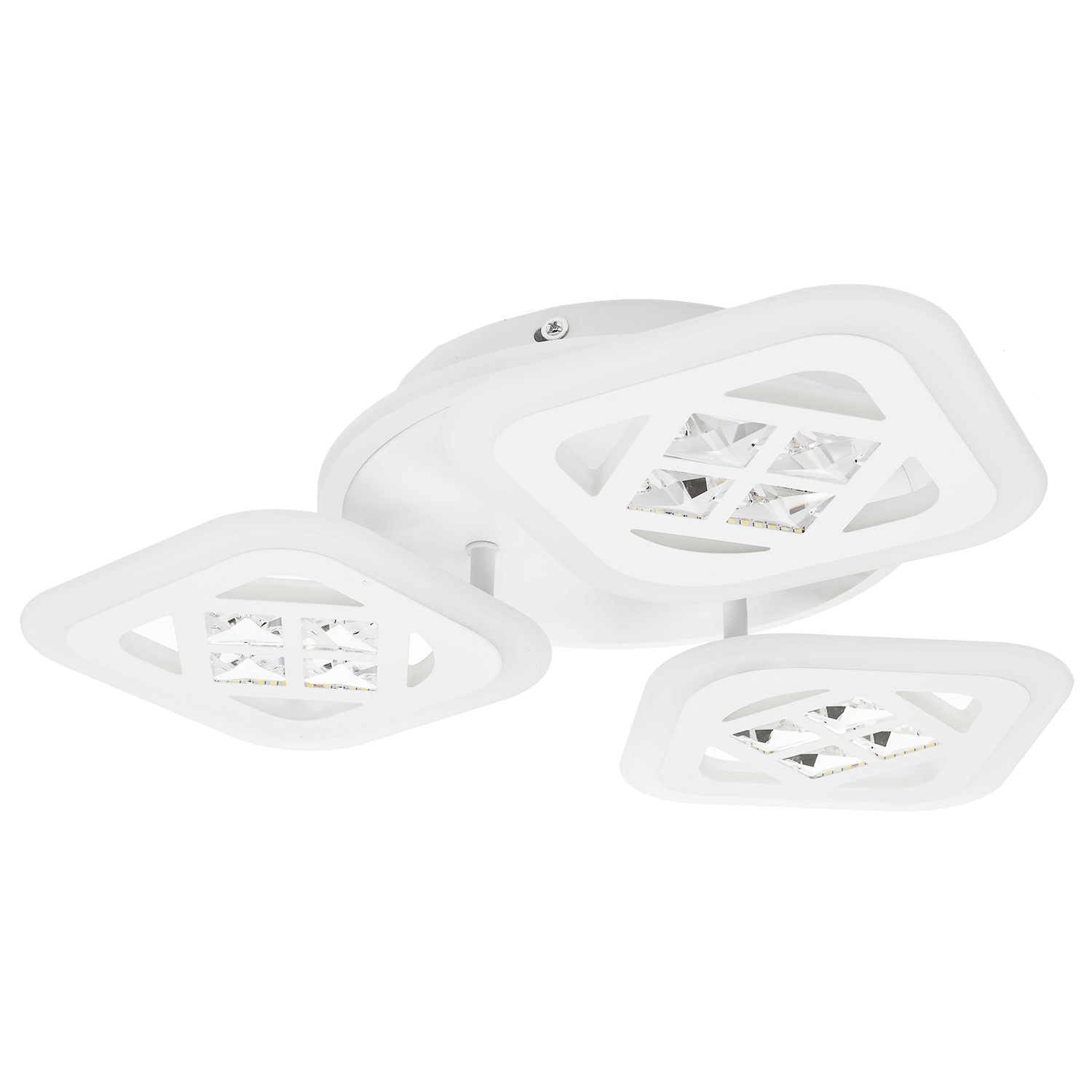 Lustra LED Dimabila Cu Telecomanda lumina calda si rece