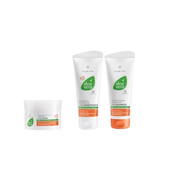 Set de 3 produse pentru ingrijirea parului cu aloe, LR, 450 ml Set de 3 produse pentru ingrijirea parului cu aloe, LR, 450 ml