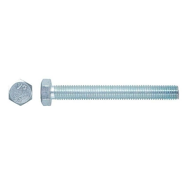 Комплект от 50 поцинковани винта с шестостенна глава, 10x120 mm, DIN933-8.8
