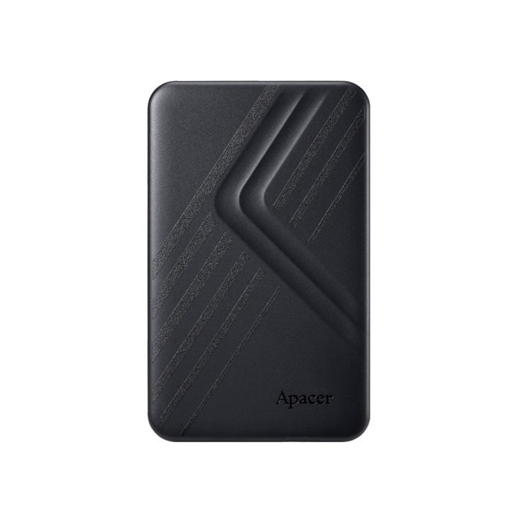 Външен хард диск Apacer AC236, 1TB 2.5” SATA HDD USB 3.2 Portable Hard Drive AP1TBAC236B-1