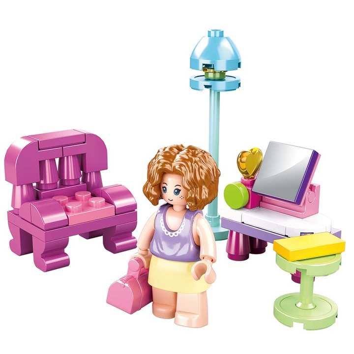 Конструктор Sluban Girls Dream Хол B0800C, 56 части