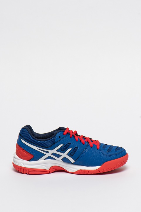 Asics, Pantofi pentru tenis Gel-Padel Pro 3, Albastru royal/Alb/Rosu, 7