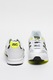 ASICS Tiger, Pantofi sport GEL SAGA, alb, negru, verde neon, 6.5