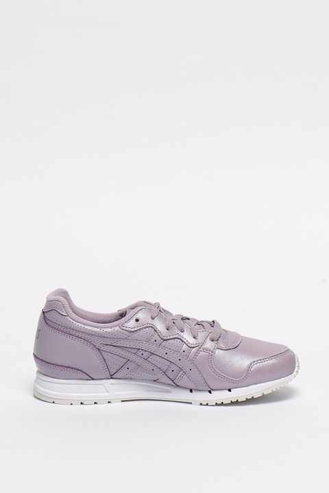 ASICS Tiger, Pantofi sport de piele Gel-Movimentum, Lila prafuit, 7.5