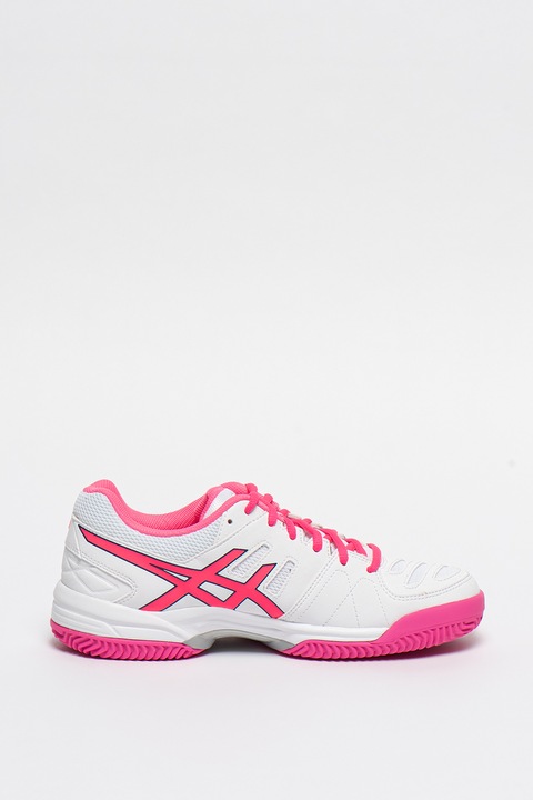 Asics, Pantofi pentru tenis Gel-Padel Pro 3, Alb/Roz, 6