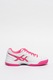 Asics, Pantofi pentru tenis Gel-Padel Pro 3, Alb/Roz, 6