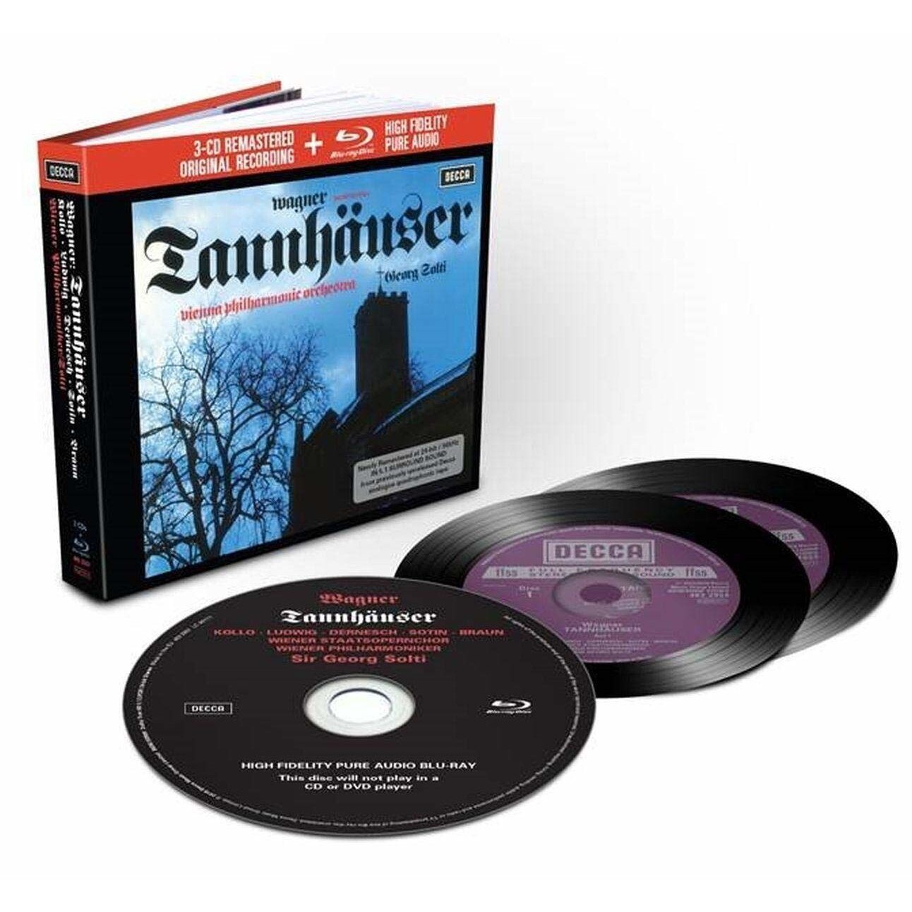 Wiener Philharmoniker Helga Dernesch - Wagner: Tannhauser - CD + DVD