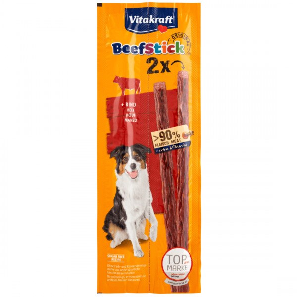 Recompense pentru caini Vitakraft Beef Stick cu Vita 2 x 12 g