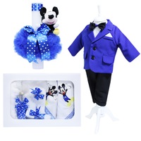 set complet pentru botez costum lumanare si trusou brodat cu mickey mouse si cu mesajul 13 piese alb-albastru electric rec393 8-12 luni imagen 6_0_
0