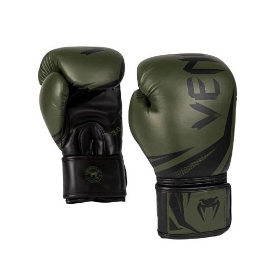 Manusi Box Venum Challenger 3.0 Olive/Negru - 14oz