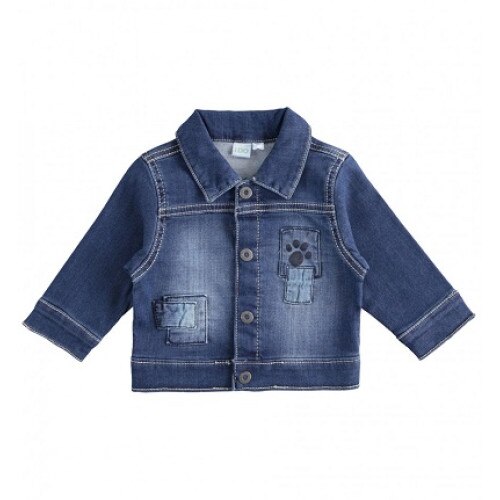 Geaca baiat, Ido, model jeans cu labuta