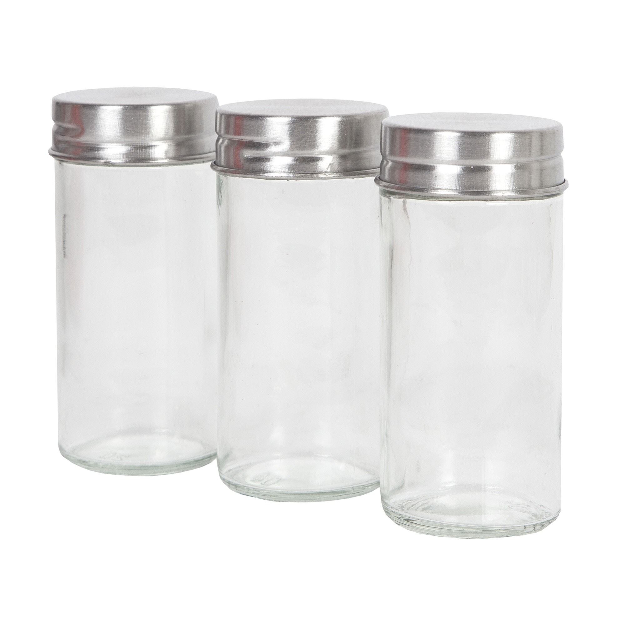 Set 12 recipiente Sta,pentru contimente,tip turn,rotativ,metal inoxidabil