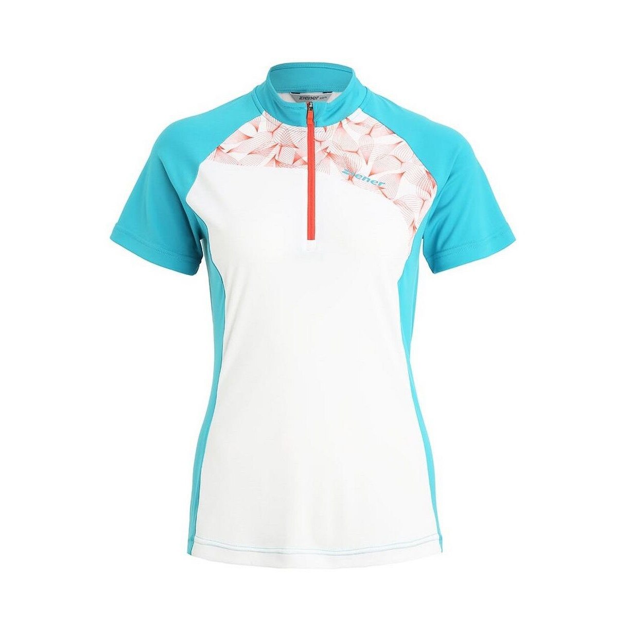 Tricou de sport pentru femei, Ziener Carita Lady, Alb, 44