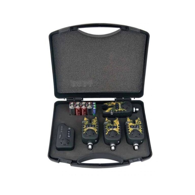 Set avertizoare wireless Baracuda TLI 22 + receptor, 4 bucati, camuflaj