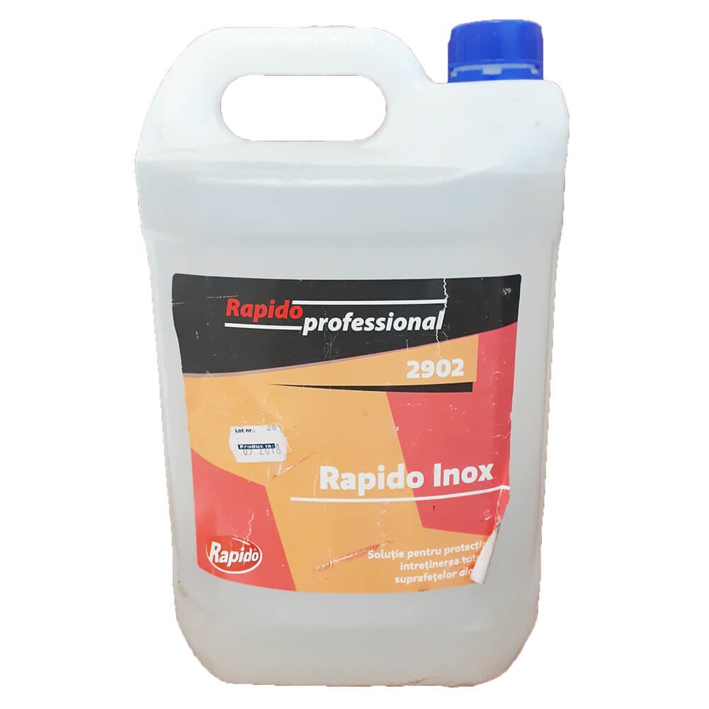 Solutie Intretinere Suprafetelor din Inox Rapido, 5 L