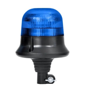 Girofar 12/24V, h204, 9 LED-uri, prindere pe tija flexi, albastru FT-150 DF N LED PI Fristom Girofar 12/24V, h204, 9 LED-uri, prindere pe tija flexi, albastru FT-150 DF N LED PI Fristom