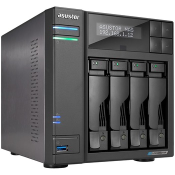 Network Attached Storage Asustor LOCKERSTOR 4 AS6604T, 4 Bay, Intel Celeron® J4125 2 GHz, 4GB DDR4 Network Attached Storage Asustor LOCKERSTOR 4 AS6604T, 4 Bay, Intel Celeron® J4125 2 GHz, 4GB DDR4