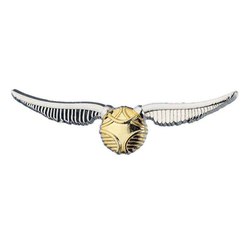 Insigna Harry Potter - Golden Snitch , 2cm, Multicolor