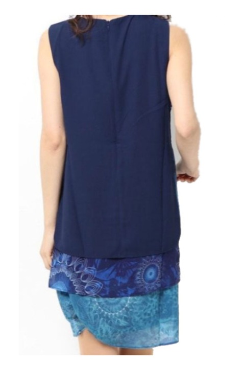 Rochie, Desigual, Albastru, 40