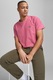 Jack & Jones, Tricou regular fit cu logo brodat, Roz, L