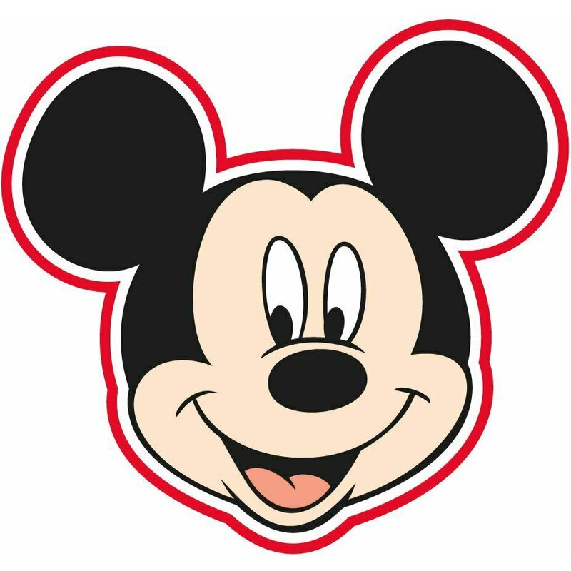 Prosop, figurina Mickey Mouse 130x122cm