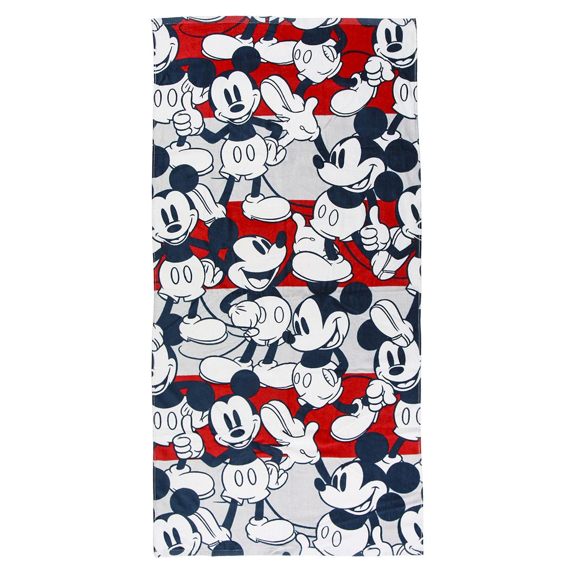 Prosop pentru plaja, Mickey Mouse, 70 x 140 cm