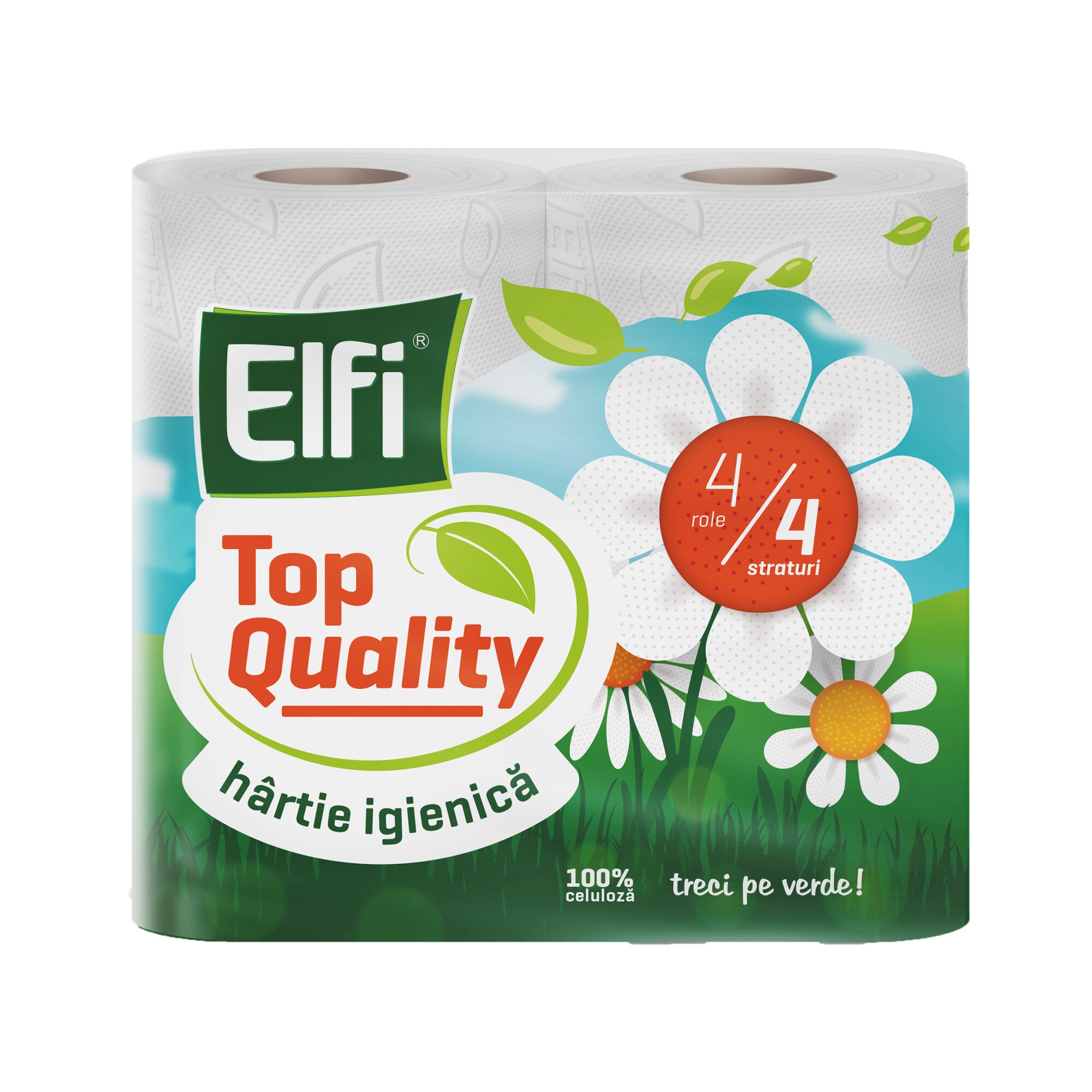 Hartie igienica Elfi 4role 4straturi