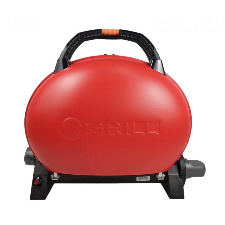 Грил O-Grill, Модел 500, Газов, Червен, 2.7 kW, 1065 cm², Къмпинг