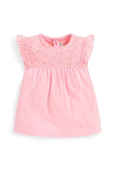 JoJo Maman Bebe, Bluza cu maneci fluture, Roz JoJo Maman Bebe, Bluza cu maneci fluture, Roz