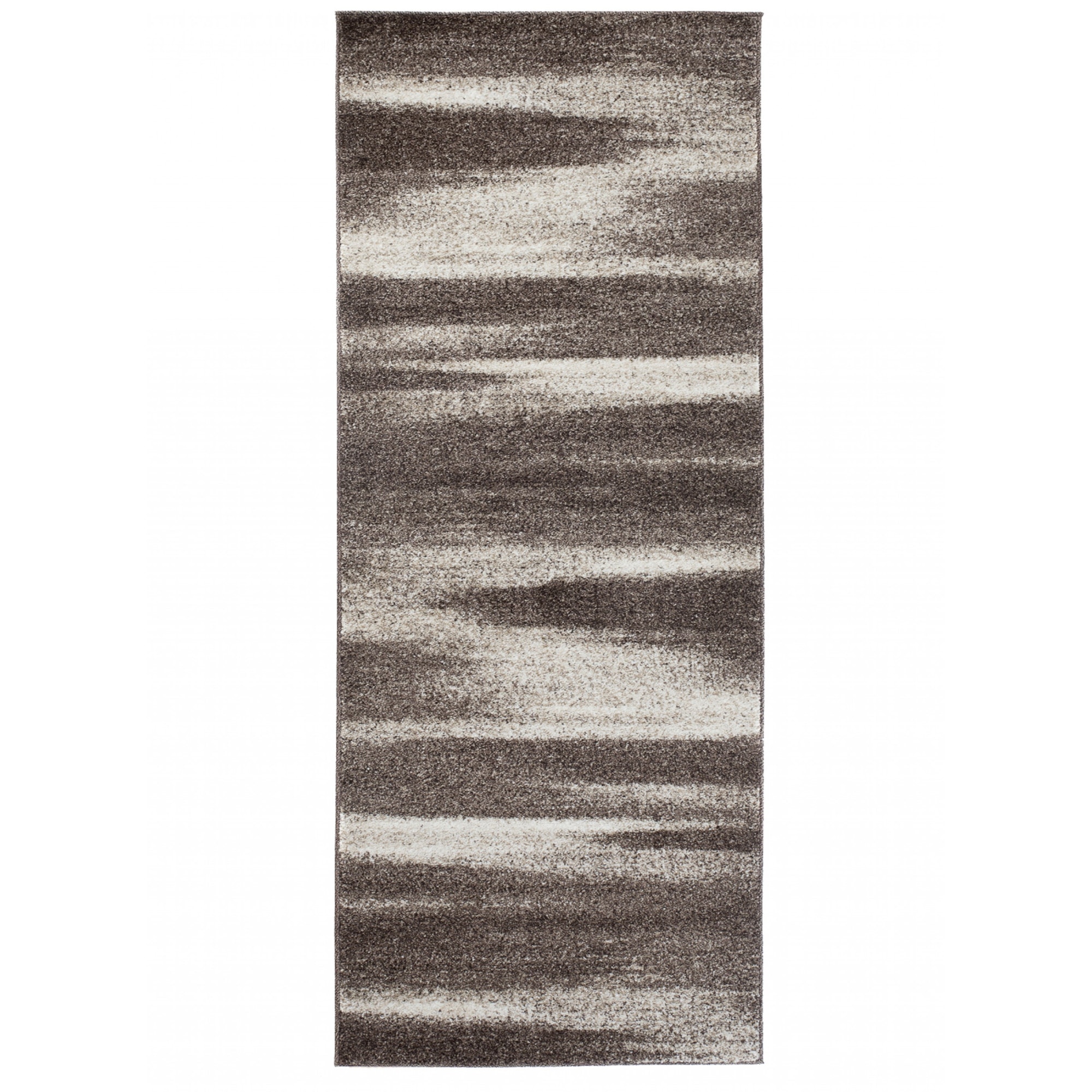Covor Sari Modern Runner Chemex K206A maro 100x500