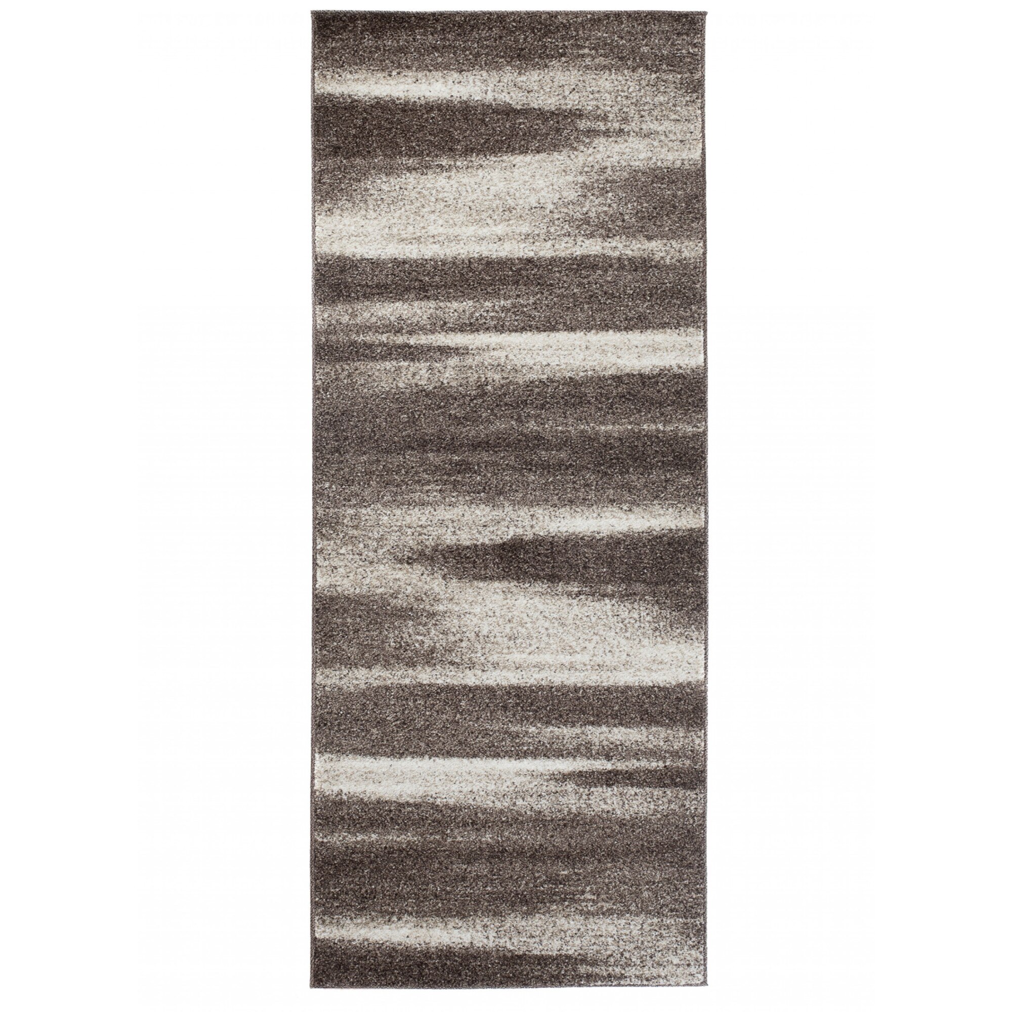 Covor Sari Modern Runner Chemex K206A maro 70x250