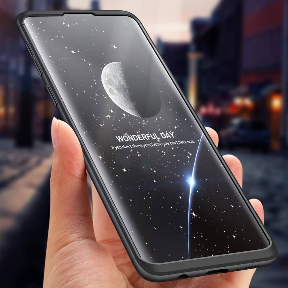 Husa pentru Samsung Galaxy S10, Protectie 360 - Spate si Laterale, GKK, Negru
