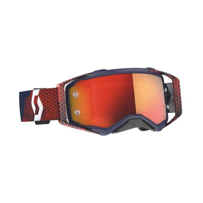 Ochelari Scott Goggle Prospect Chrome, culoare rosu/albastru