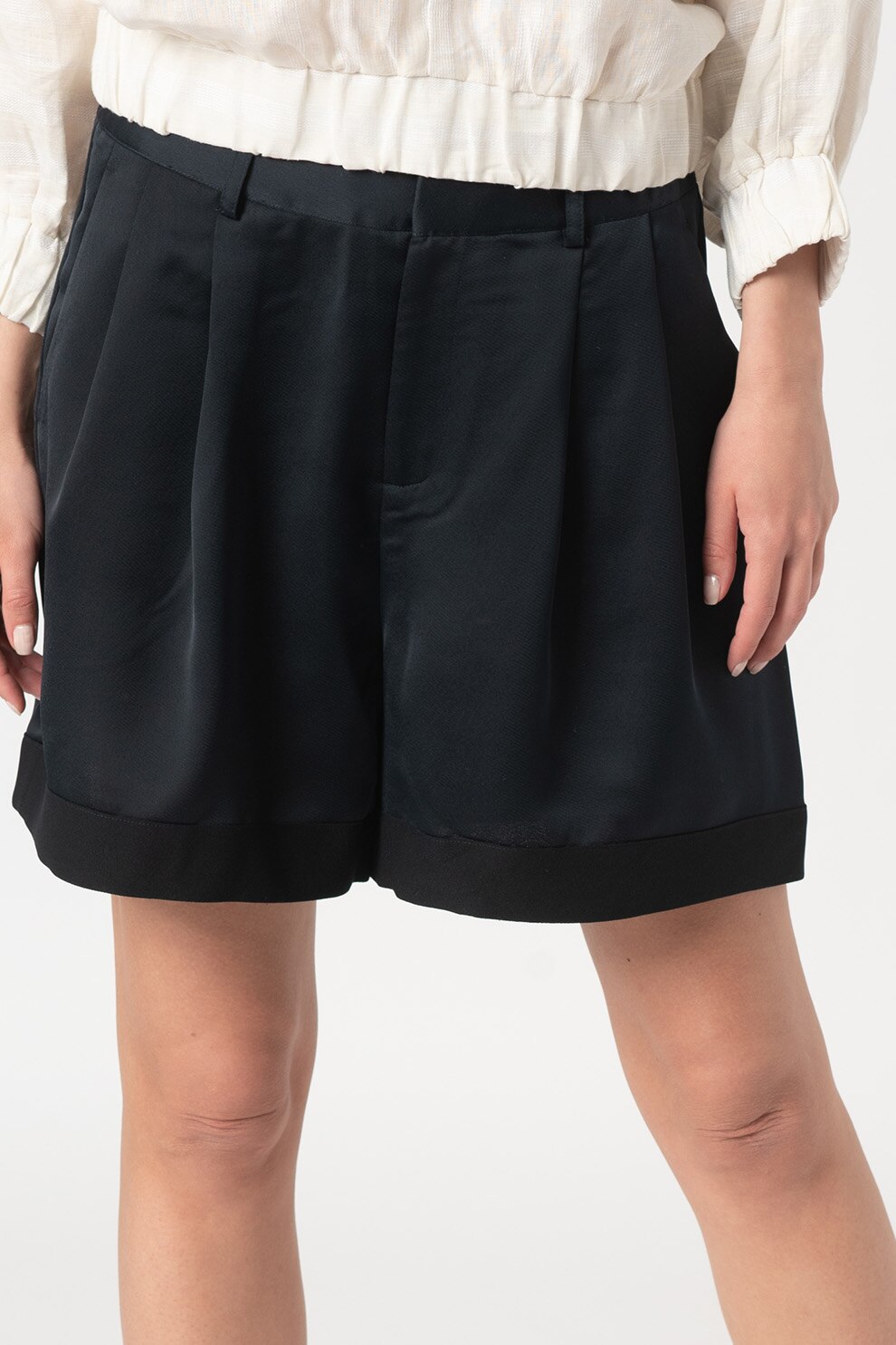 Maison Scotch, Pantaloni scurti cu buzunare oblice, Bleumarin