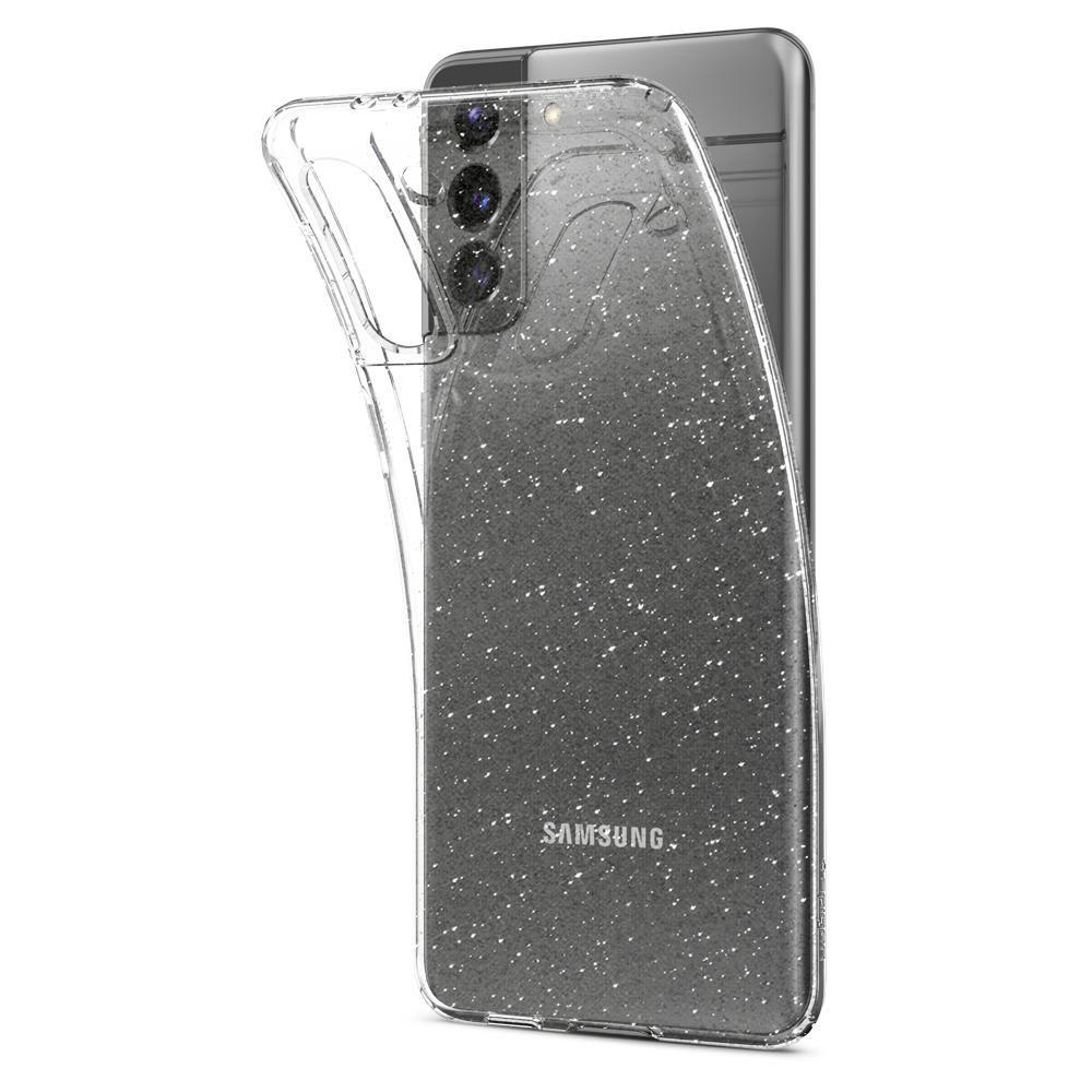 Husa compatibila cu Samsung S21 SPIGEN Liquid Crystal Glitter