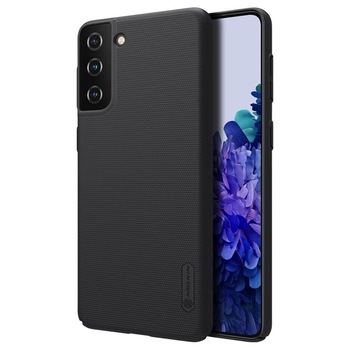 Husa compatibila cu Samsung Galaxy S21 Super Frosted Nillkin Neagra Husa compatibila cu Samsung Galaxy S21 Super Frosted Nillkin Neagra