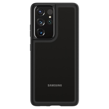 Husa compatibila cu Samsung Galaxy S21 Ultra Spigen Ultra Hybrid Matte Black Husa compatibila cu Samsung Galaxy S21 Ultra Spigen Ultra Hybrid Matte Black