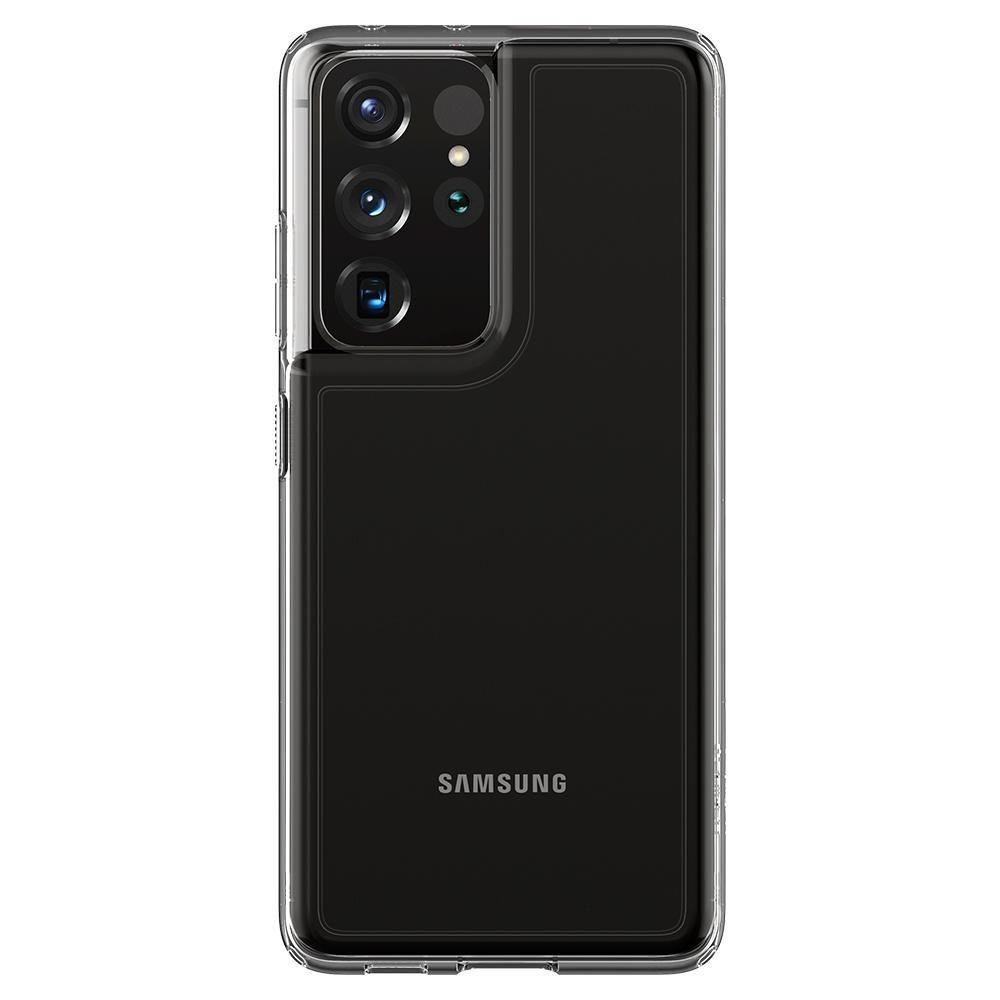 Husa compatibila cu Samsung Galaxy S21 Ultra Spigen Ultra Hybrid Transparenta