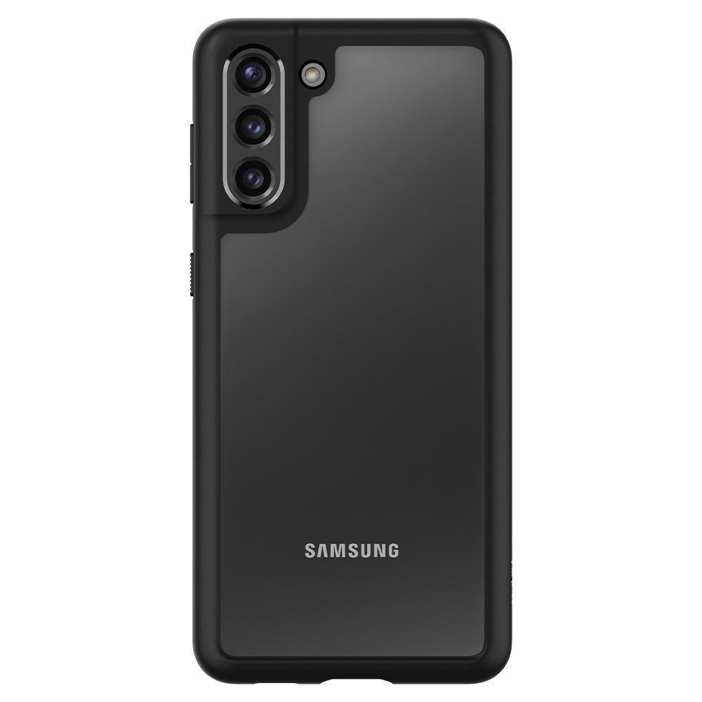 Husa compatibila cu Samsung Galaxy S21 Plus Spigen Ultra Hybrid Matte Black