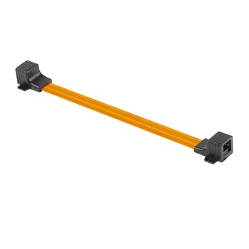 Cablu panglica Ethernet cat 5e, plat si ultrasubtire 0.2 mm, Lanberg 42712, de extensie pe sub ferestre, 2 x RJ45 mama, 23 cm, flexibil Cablu panglica Ethernet cat 5e, plat si ultrasubtire 0.2 mm, Lanberg 42712, de extensie pe sub ferestre, 2 x RJ45 mama, 23 cm, flexibil