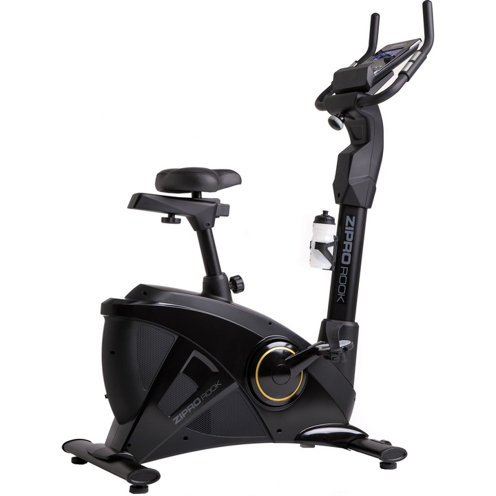 Bicicleta electromagnetica Zipro Rook Gold, iConsole, volanta 10kg, greutate maxima utilizator 150kg