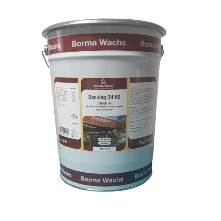Ulei special pentru lemn, Borma Wachs, Danish Oil, 20 L