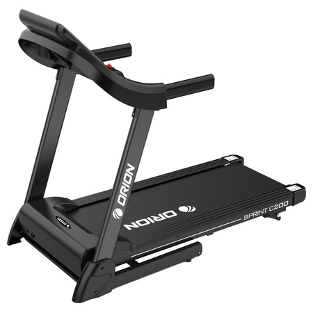 Banda de alergat electrica Orion Sprint C200, bluetooth, FitShow, Kinomap, putere maxima 2.5CP, greutatea maxima a utilizatorului 110kg, senzori puls manual, port MP3