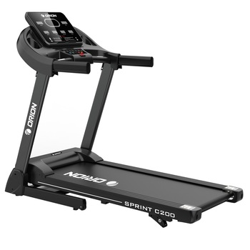 Banda de alergat electrica Orion Sprint C200, bluetooth, FitShow, Kinomap, putere maxima 2.5CP, greutatea maxima a utilizatorului 110kg, senzori puls manual, port MP3 Banda de alergat electrica Orion Sprint C200, bluetooth, FitShow, Kinomap, putere maxima 2.5CP, greutatea maxima a utilizatorului 110kg, senzori puls manual, port MP3