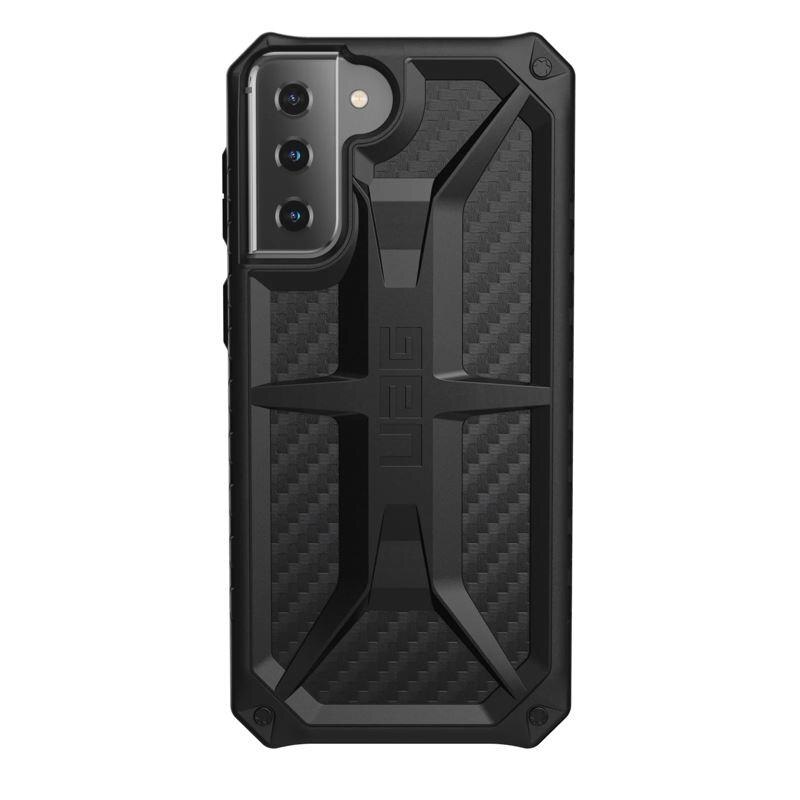 Carcasa UAG Monarch compatibila cu Samsung Galaxy S21 Plus Carbon Fiber