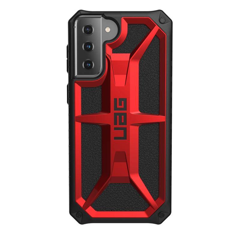 Carcasa UAG Monarch compatibila cu Samsung Galaxy S21 Plus Crimson