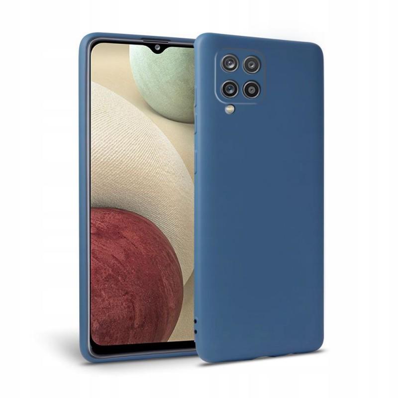 Carcasa TECH-PROTECT Icon compatibila cu Samsung Galaxy A12 (2020/2021) Blue