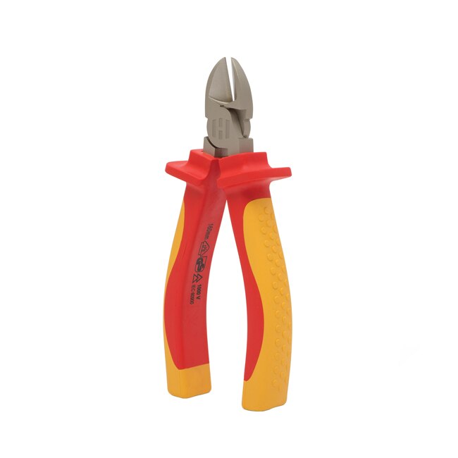 Cleste de debitat oblic, cu maner cauciucat, lungime 160 mm