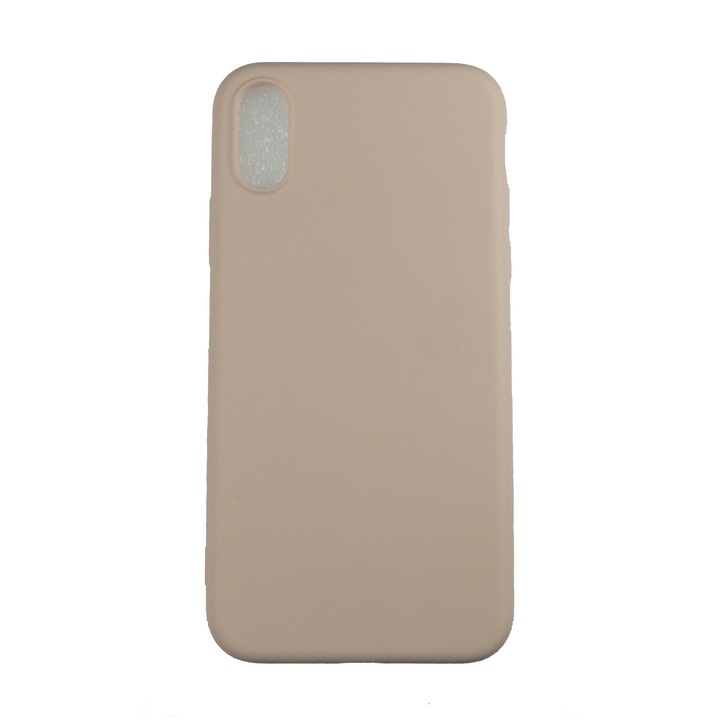 Husa compatibila cu iPhone X, XS, Roz, Silicon Liquid